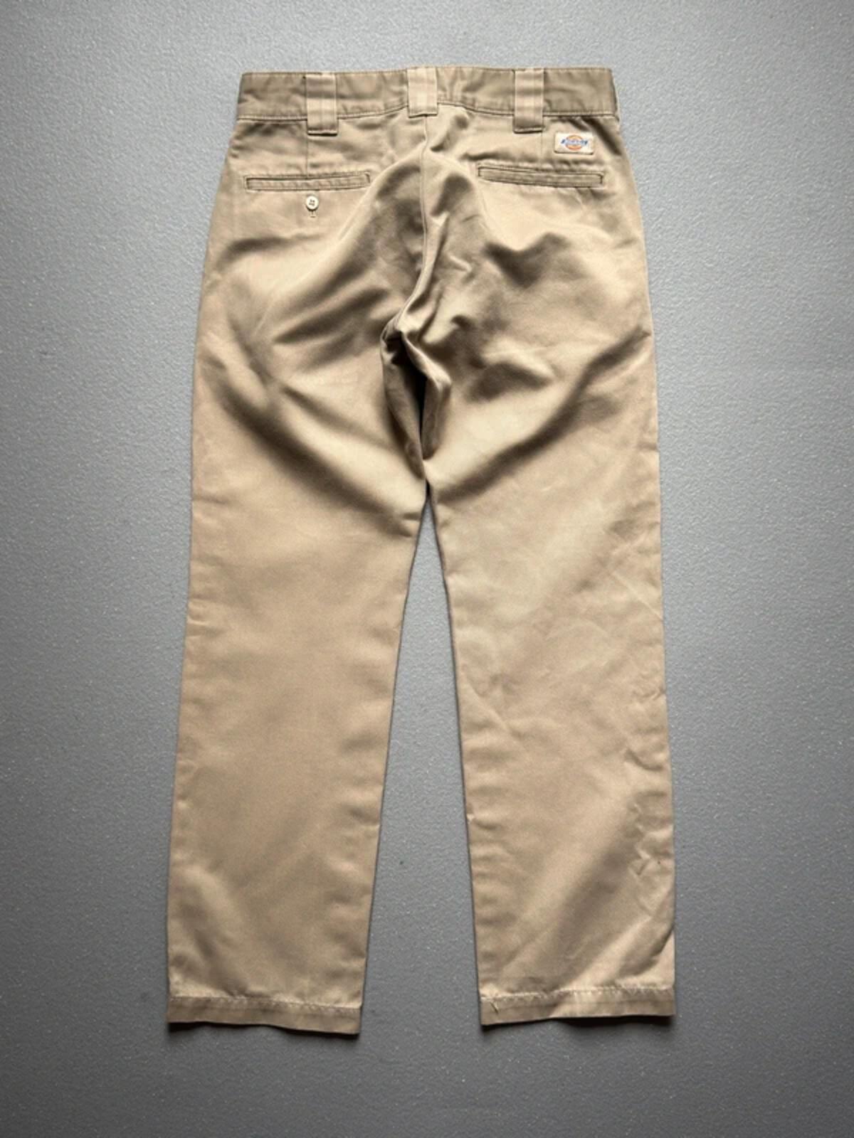 Dickies Vintage Work Pants 30 x 29 Beige Chino