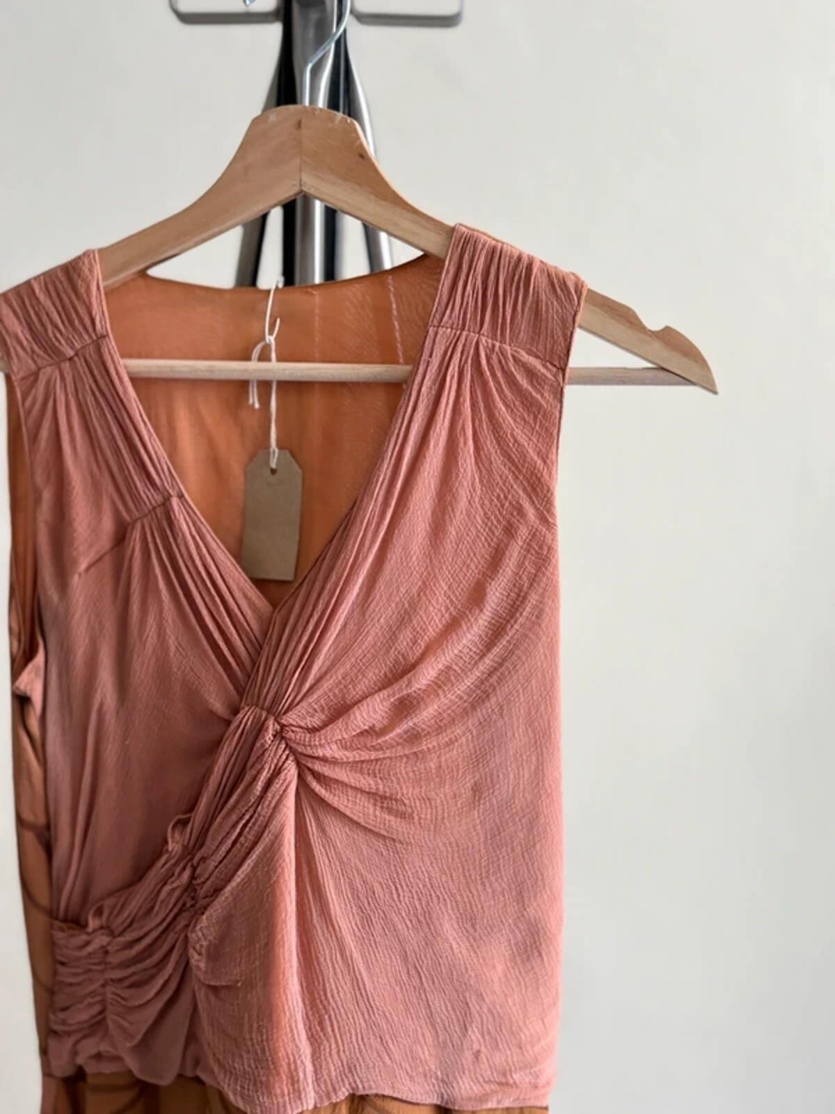 90s Vintage Abstract Sleeveless Mesh Dress Size 8/10
