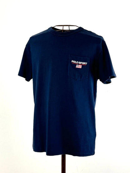 Polo Sport Ralph Lauren T Shirt Medium Pocket Logo
