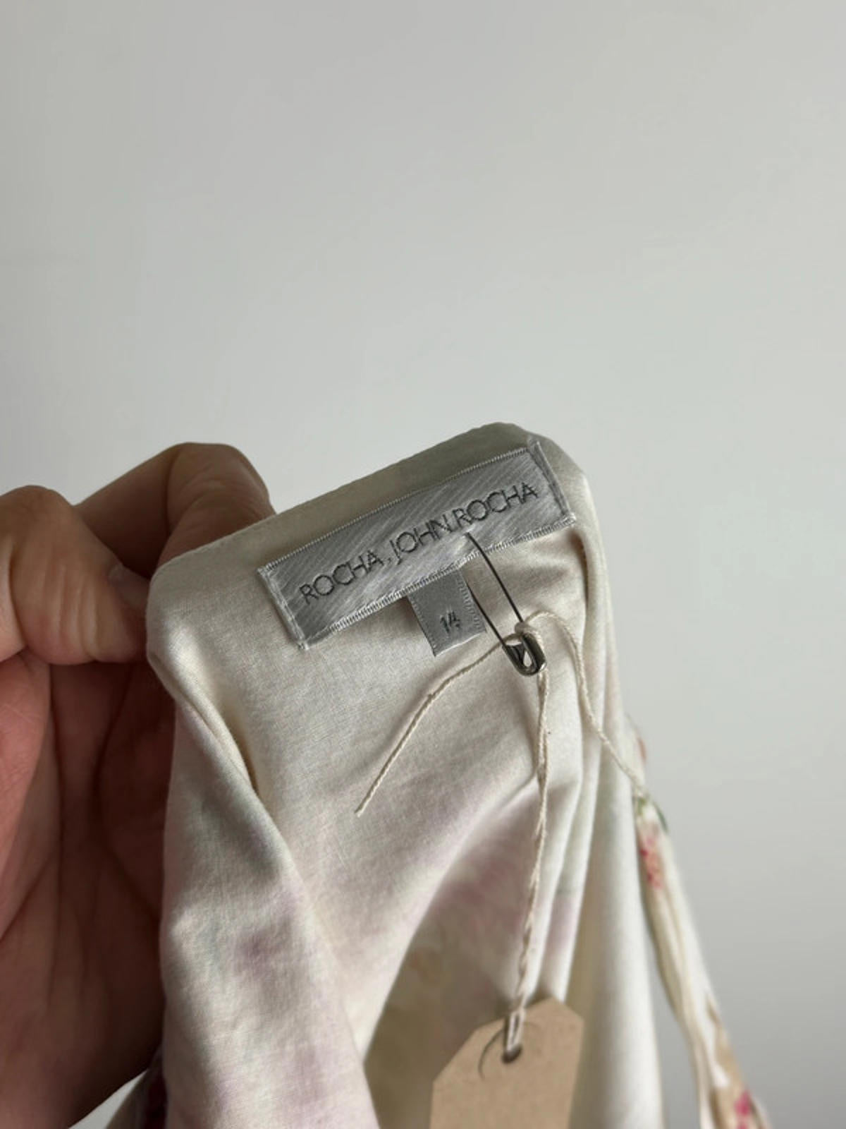 Rocha John Rocha Floral Embroidered Y2K Dress Size 14