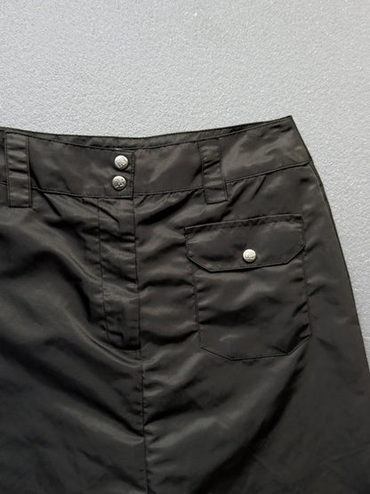 MTV 90s Nylon Rave Mini Skirt 28” / Size 8