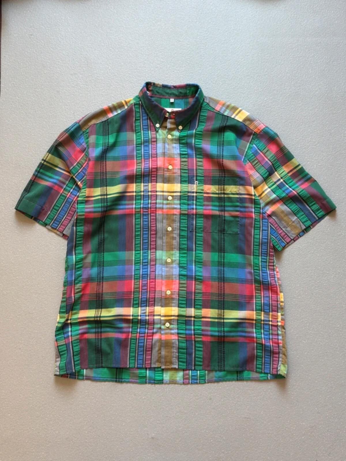 Vintage Madras Check Shirt XL