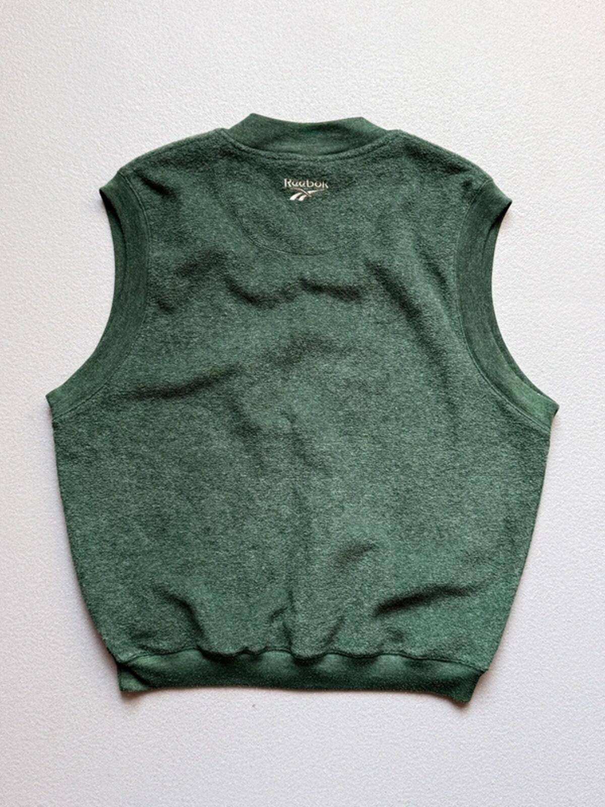Reebok 90s Vintage Golf Sweater Vest Large Green