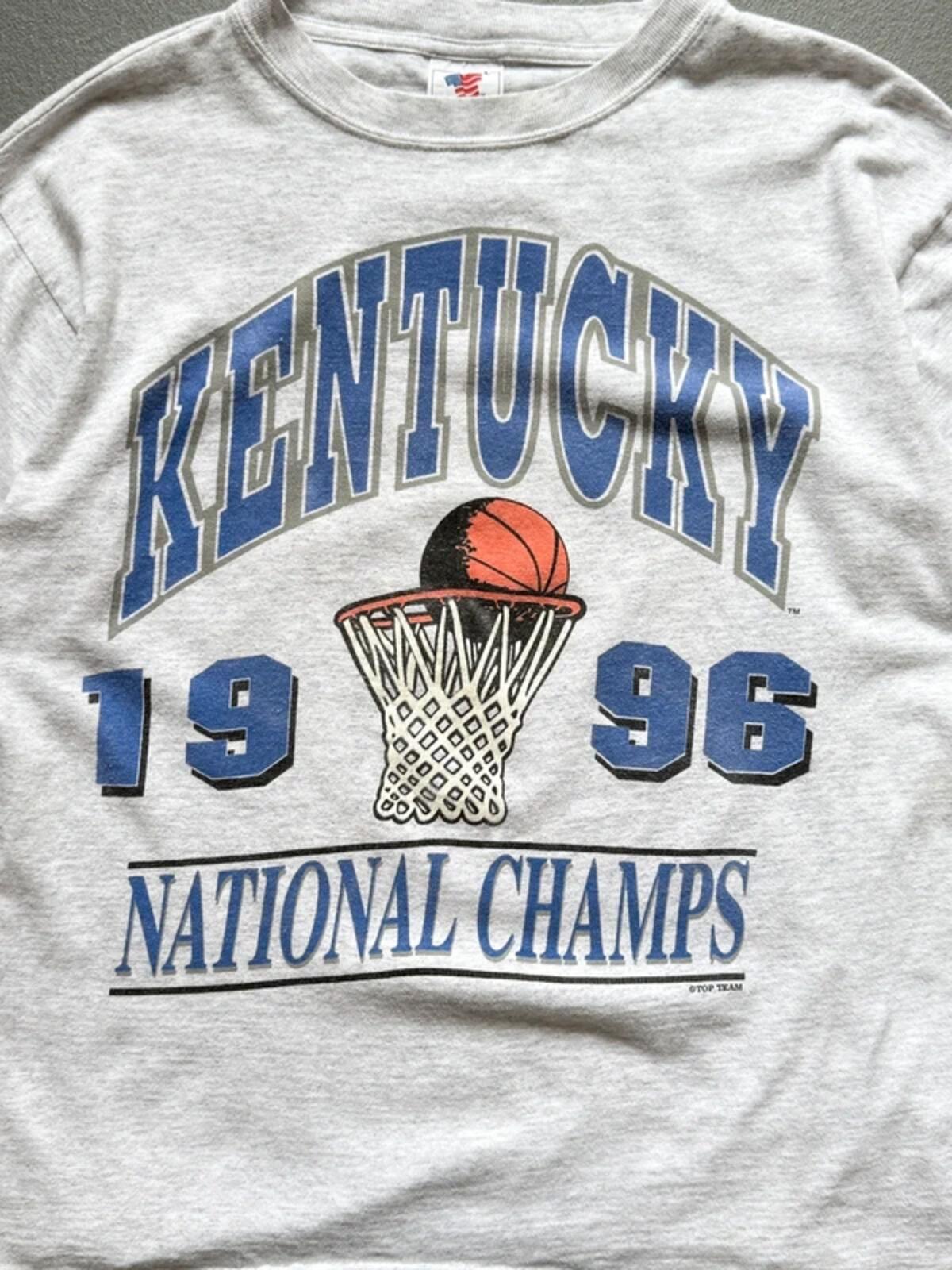 Vintage Single Stitch Kentucky Basketball T Shirt Large