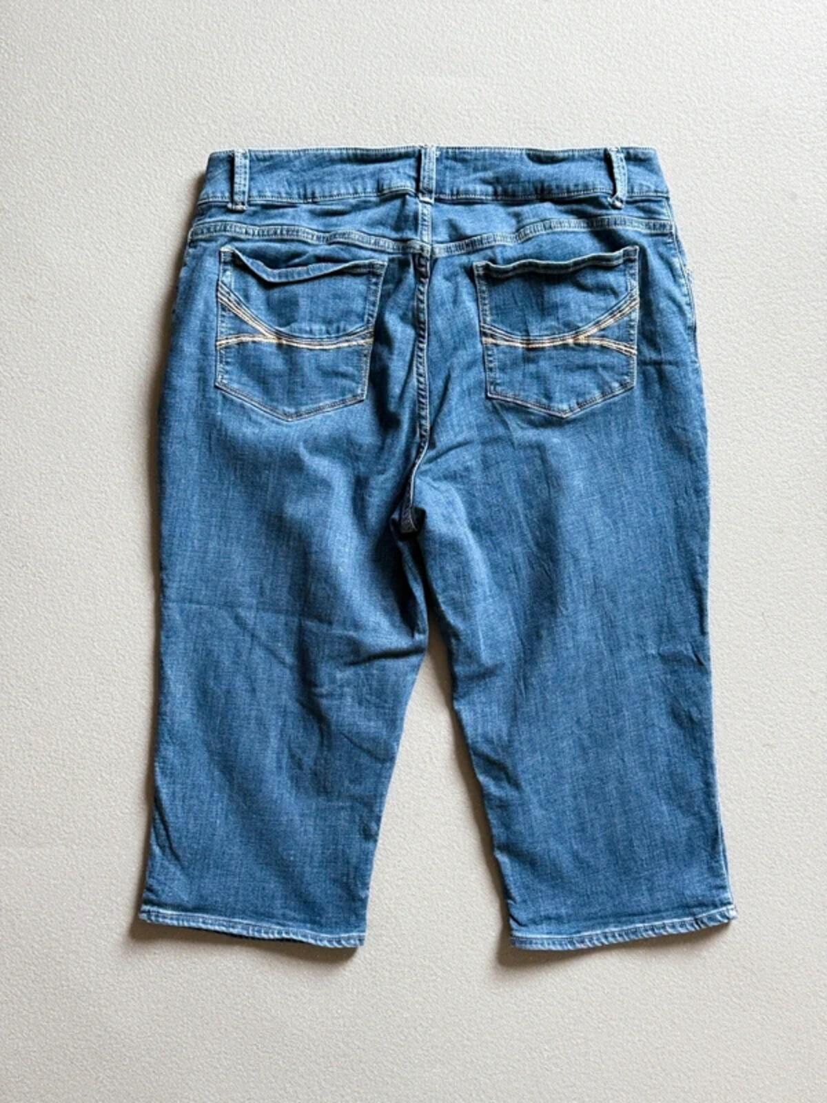 Lee Riders Y2K Capri Shorts Size 18