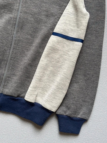 Puma 80s Casual Track Jacket Large Grey