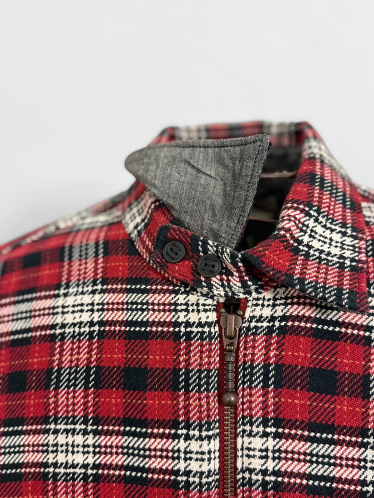 Levi’s Plaid Zip Flannel Overshirt Shacket XL