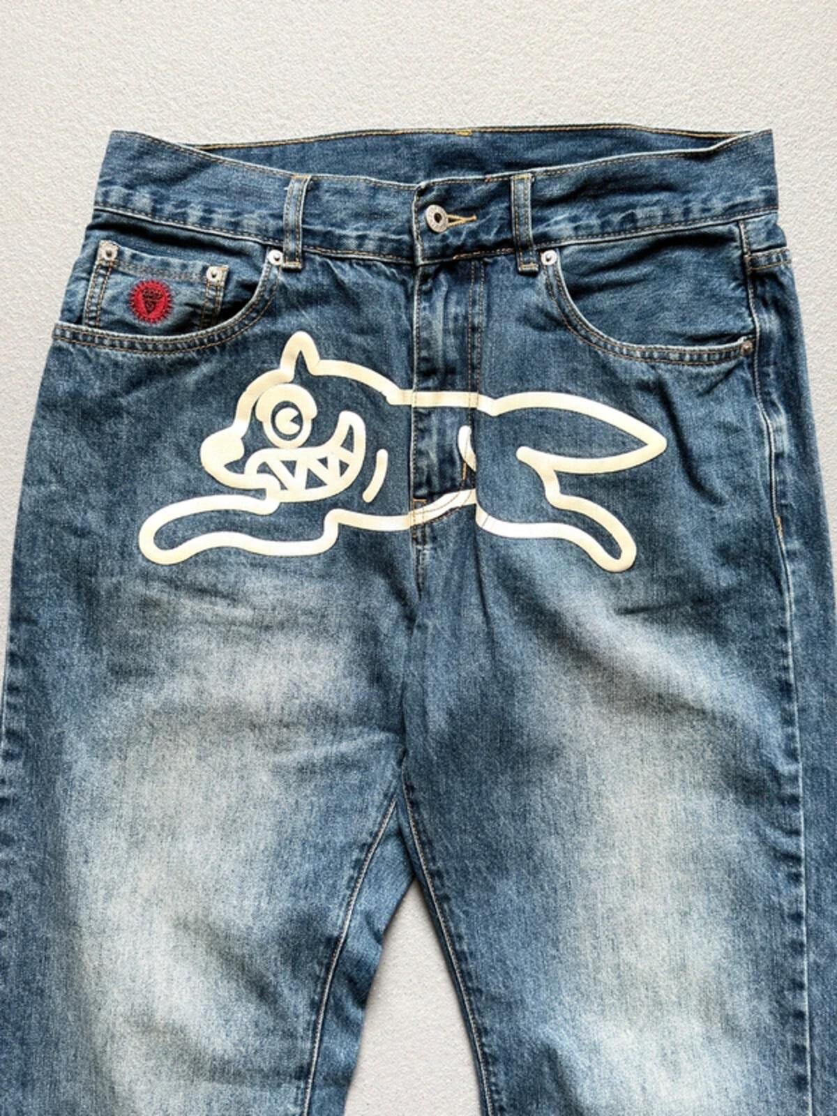 BBC Ice Cream Running Dog Jeans 32”
