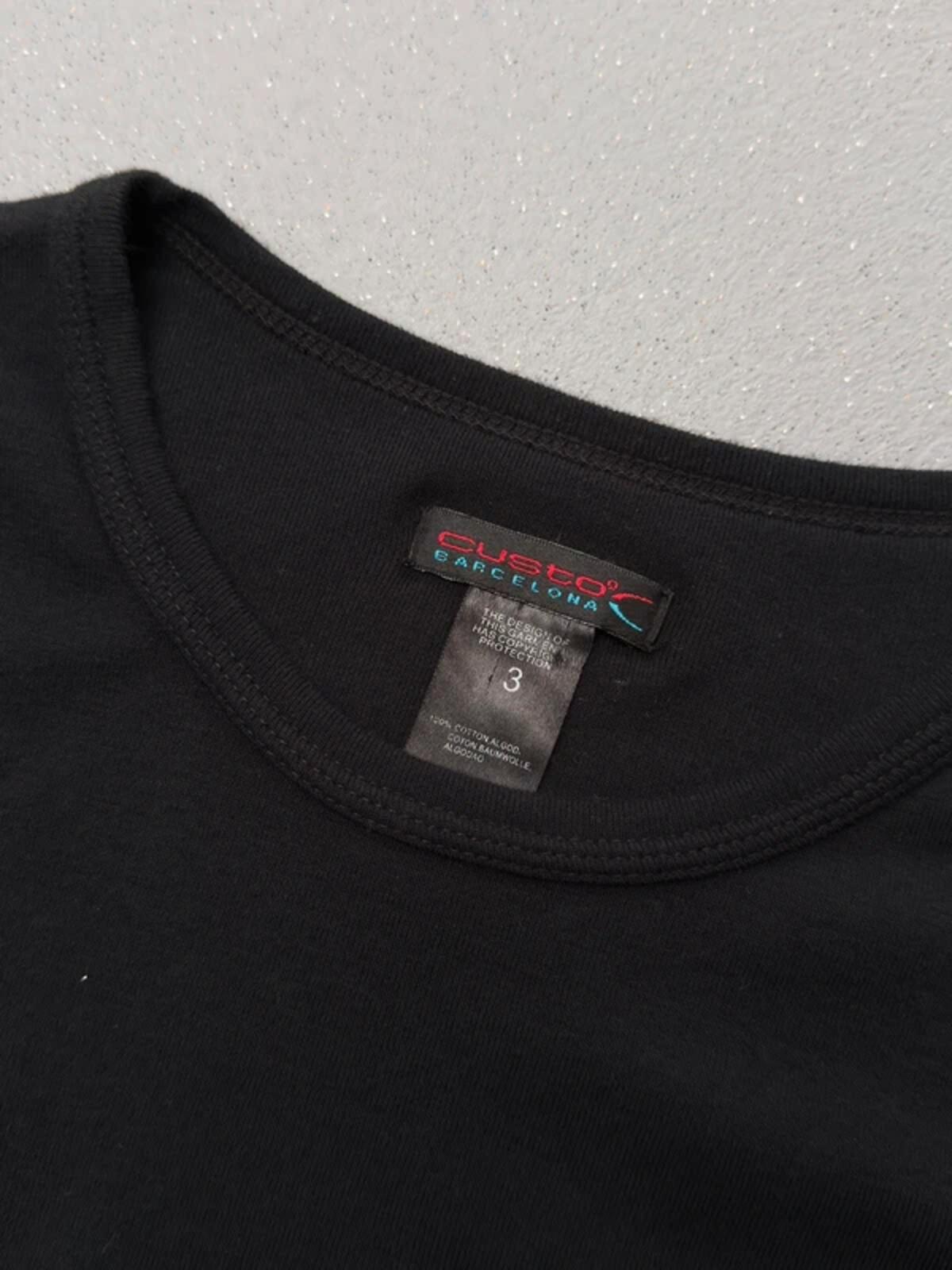 Custo 2000s Long Sleeve Japan T Shirt Large Mens Y2K