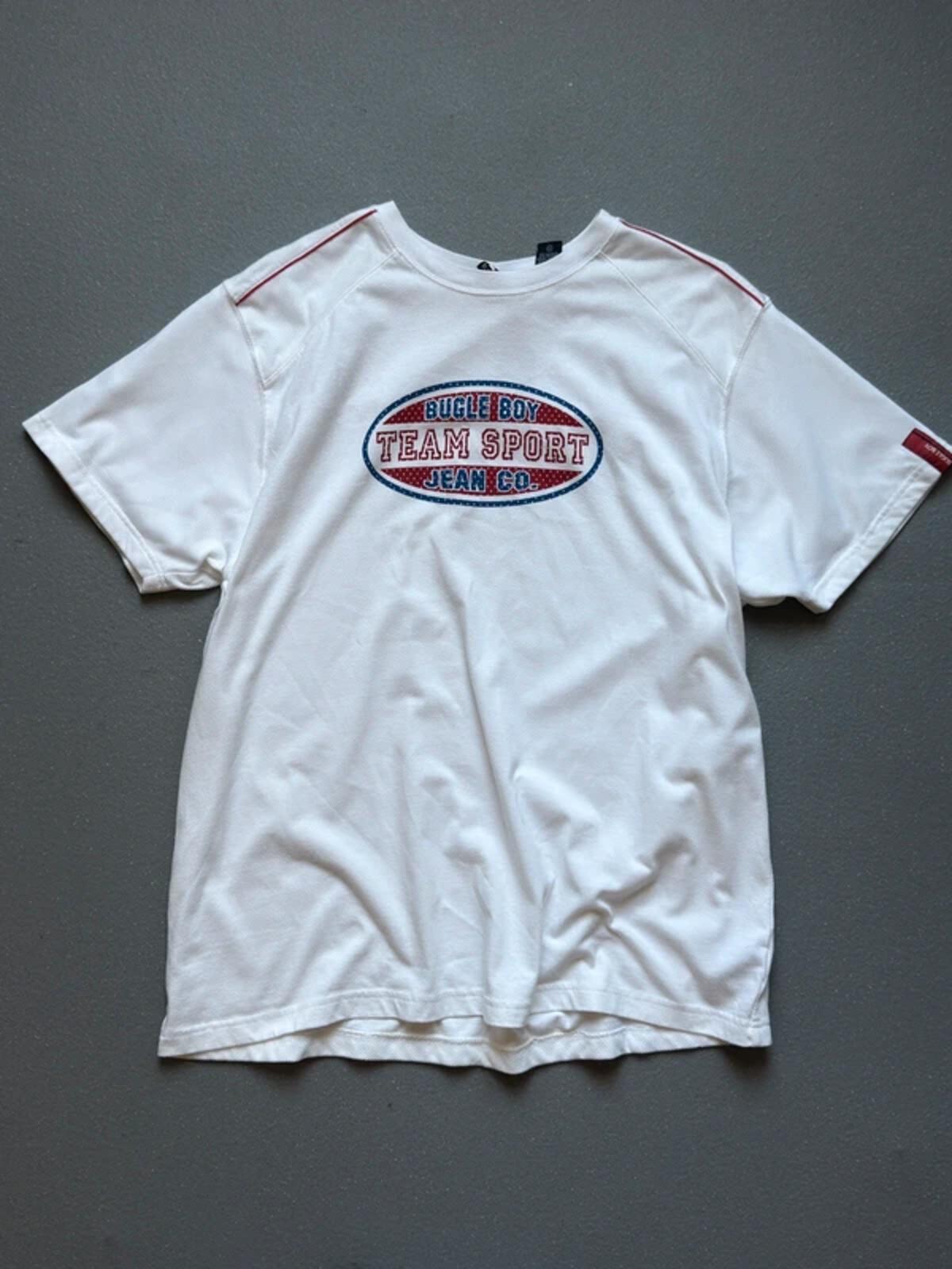 Bugle Boy Y2K Baggy Hip Hop T Shirt XL