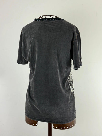 Roberto Cavalli Tiger Print T Shirt XL Ladies