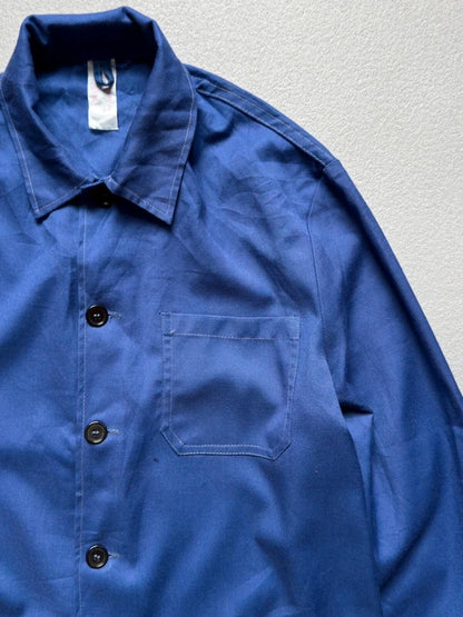 Vintage Blue Euro Work Jacket Large