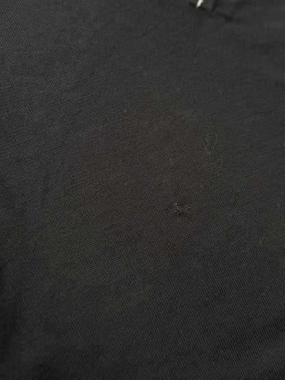 Armani Collezioni Black V Neck Knit Jumper Contrast Trim Sweater