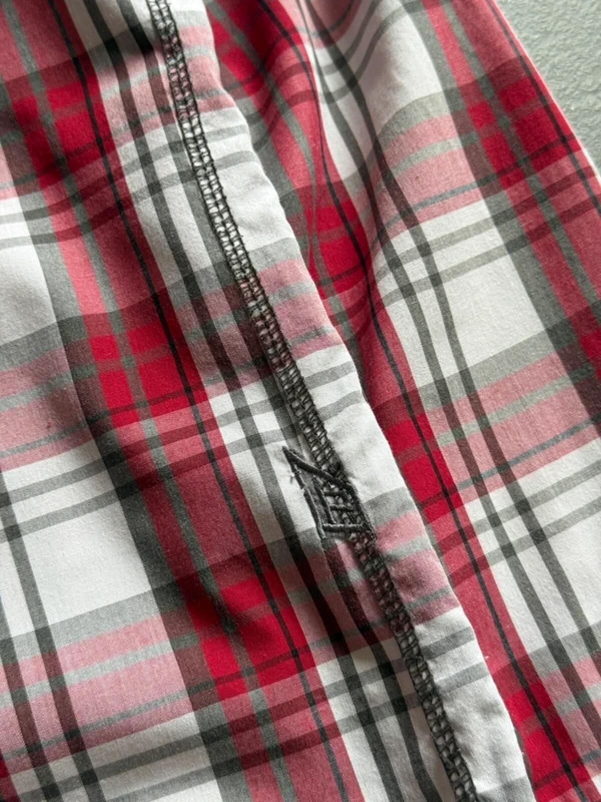 Fox Y2K Check Shirt Medium BMX Skater Moto