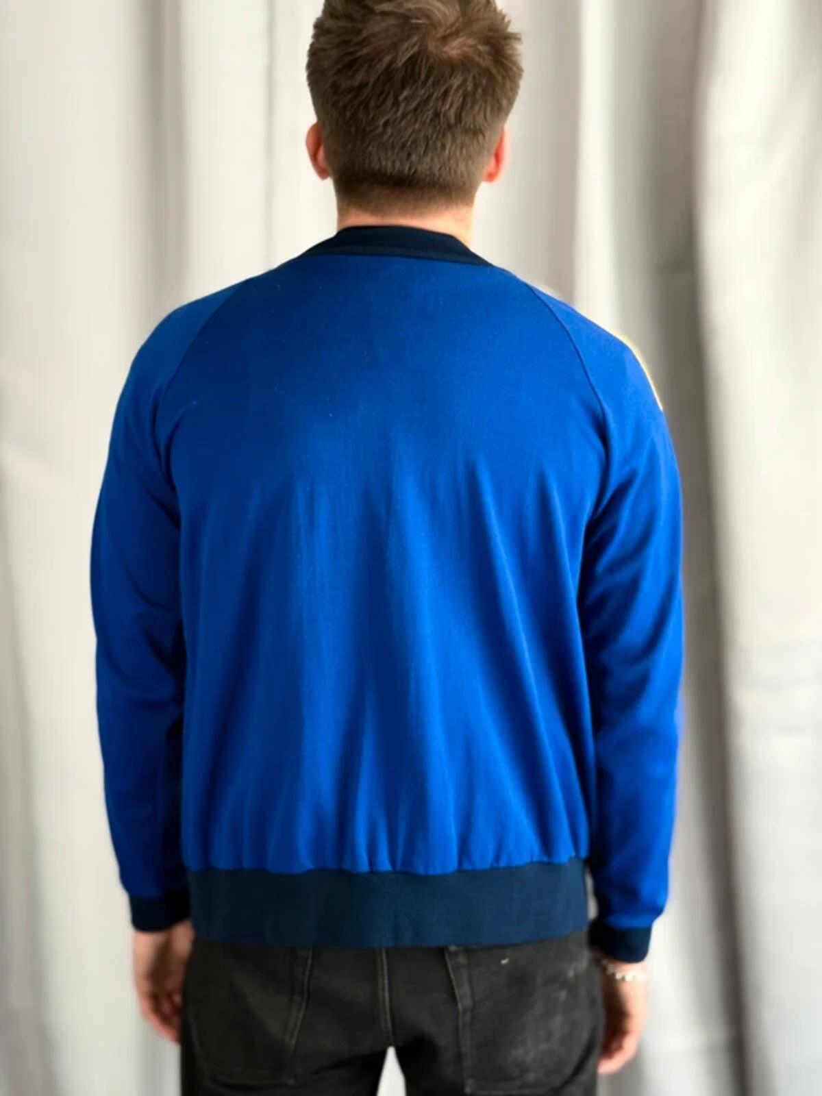 70s Vintage Sport Track Jacket Medium