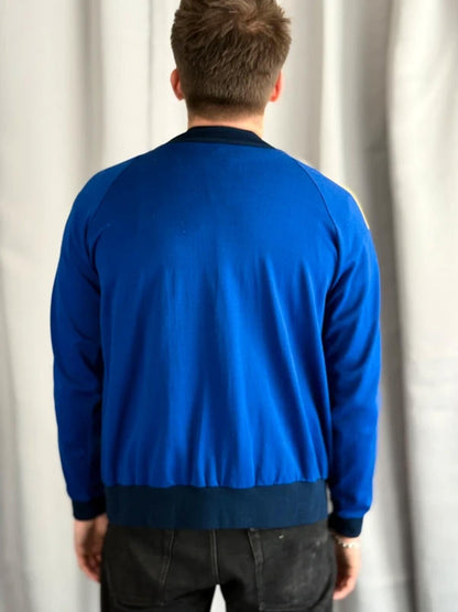 70s Vintage Sport Track Jacket Medium