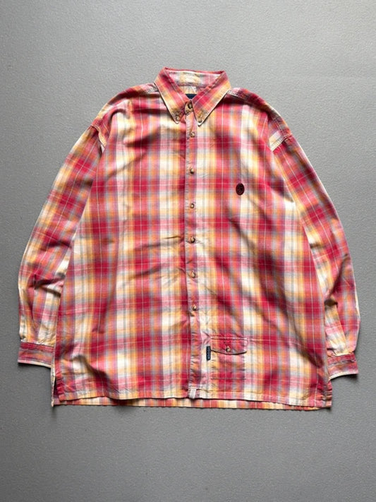 Hooch 90s Raver Check Shirt 2XL