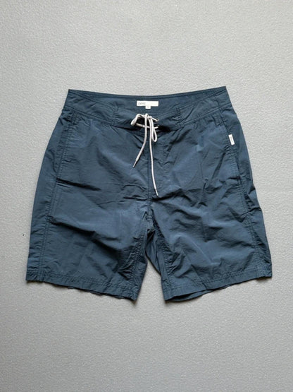 Onia Swim Shorts Blue Nylon 32”