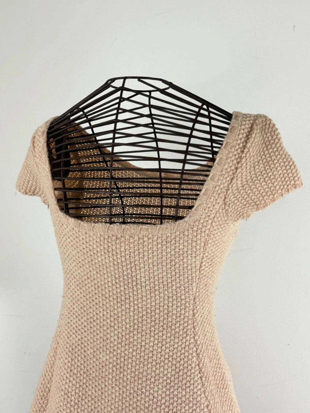 Anna Molinari Wool Knitted Mini Dress XS