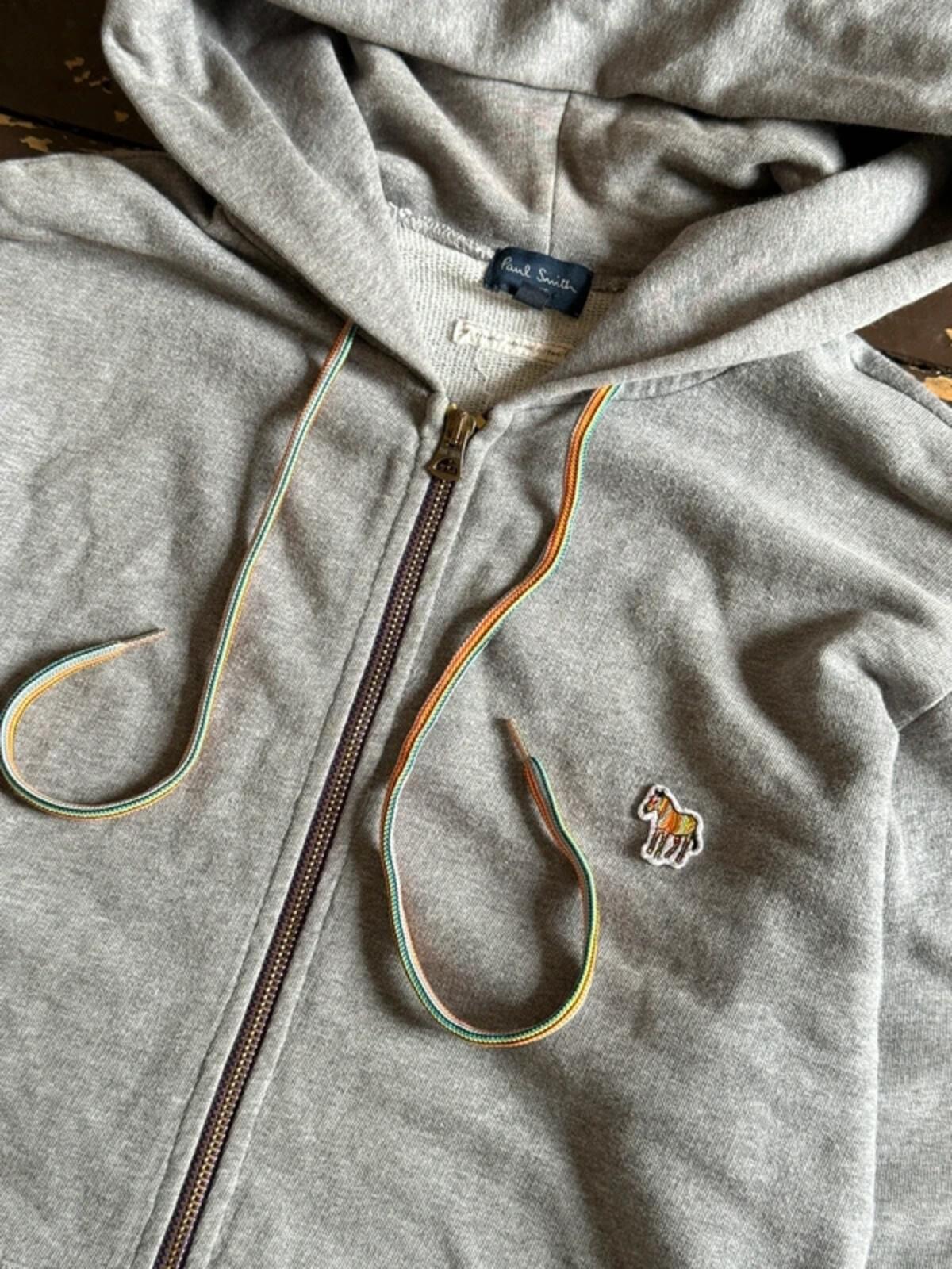 Paul Smith Zebra Hoodie Medium Rainbow Stripe Lace