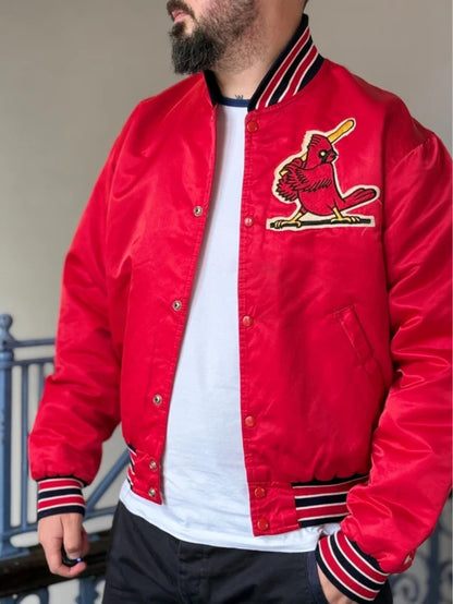 Vintage St Louis Cardinals Starter Jacket Large