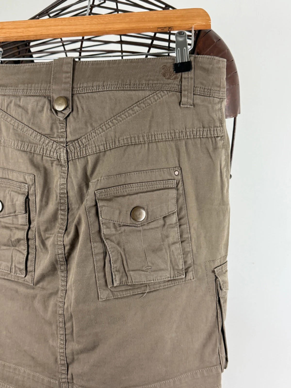 Utility Skirt Khaki Y2K Size 8