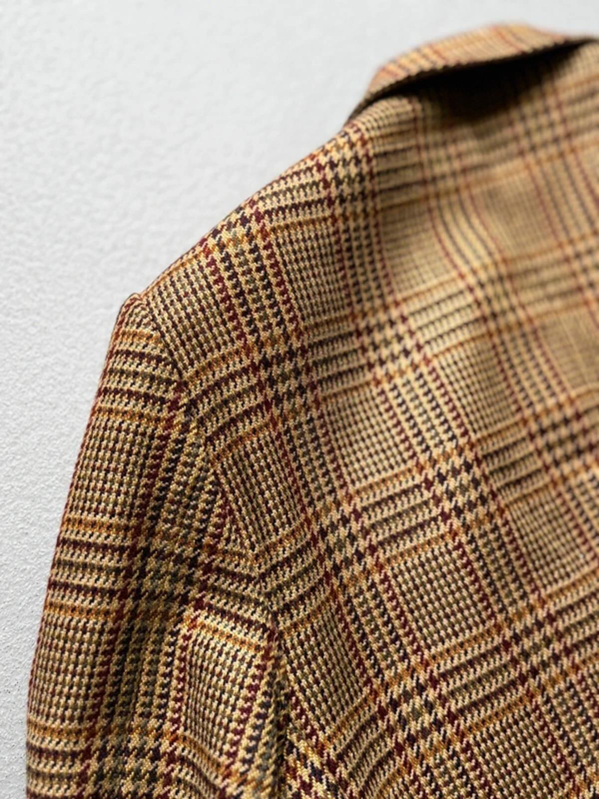 Cashmere Vintage Tweed Jacket 46” Made in England