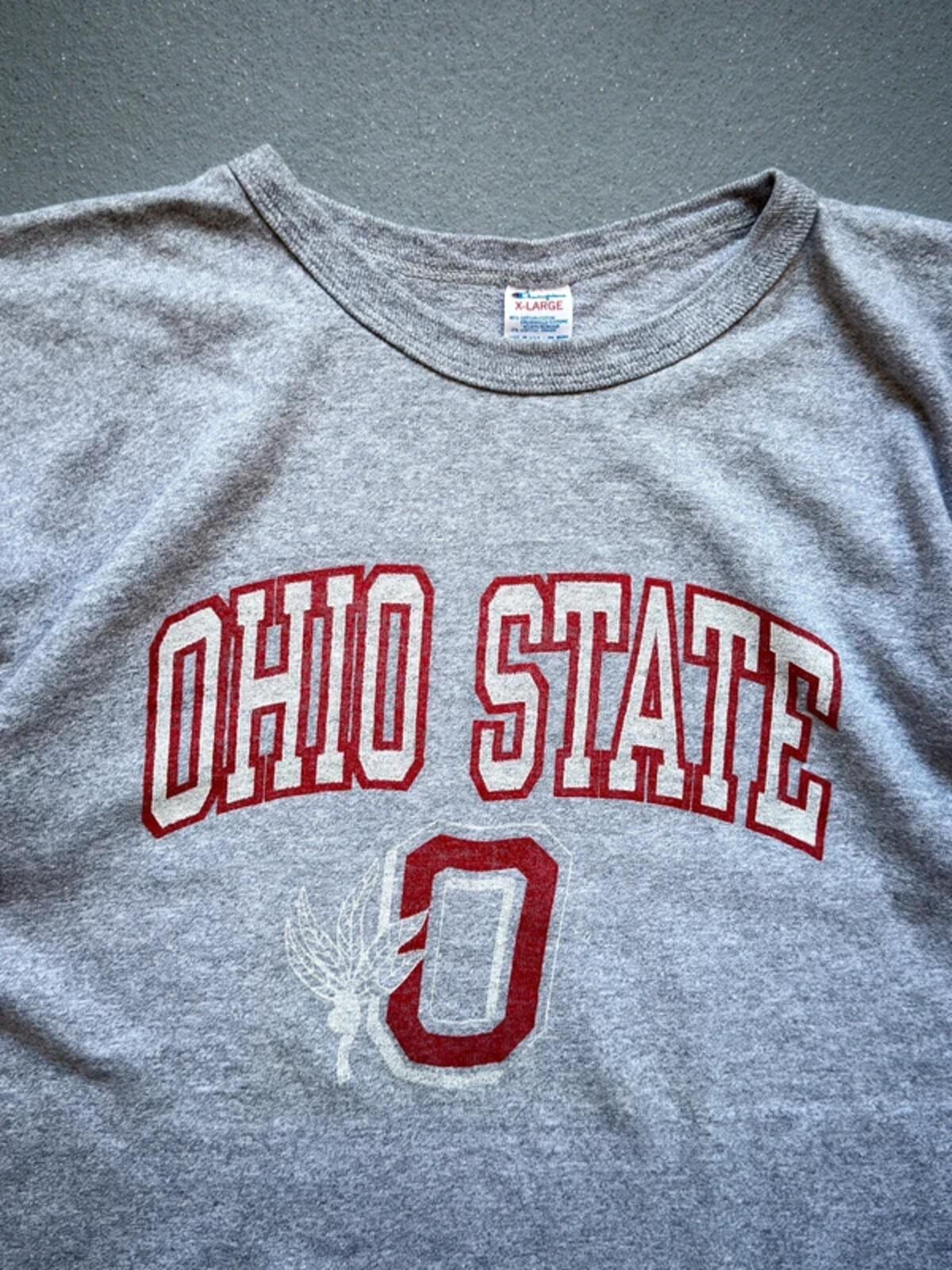 Champion Ohio State Single Stitch Vintage T Shirt XL