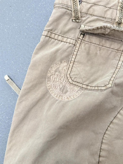 Napapijri Khaki Cargo Trousers 34”