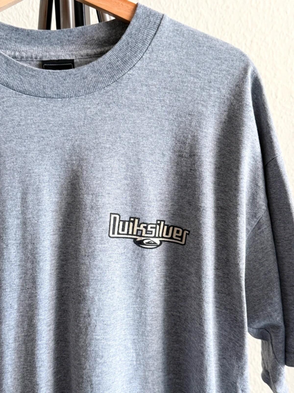 Quiksilver 90s Y2K Logo T Shirt XL