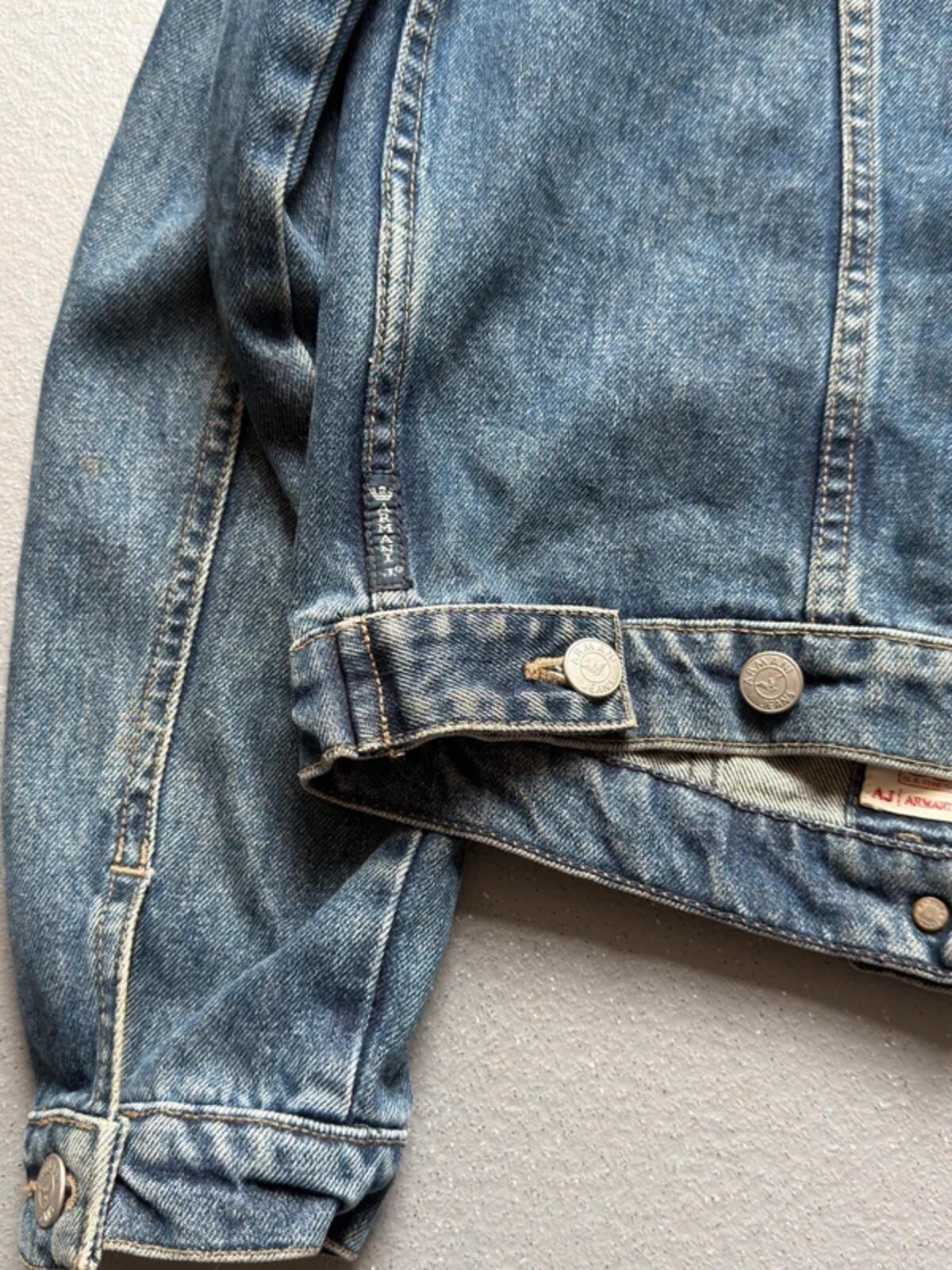 Armani Jeans 2000s Denim Jacket Small Ladies Size 10