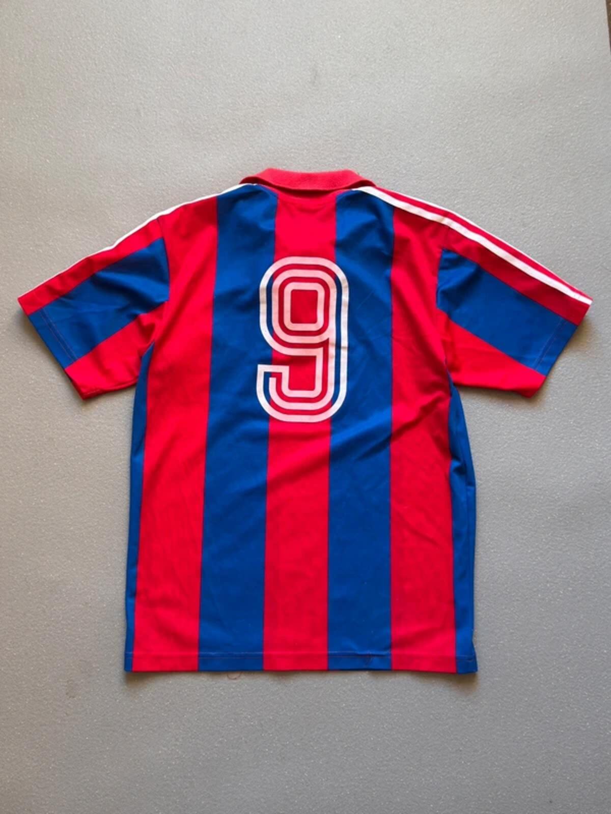 Vintage Adidas Football Template Shirt Bayern Munich Medium