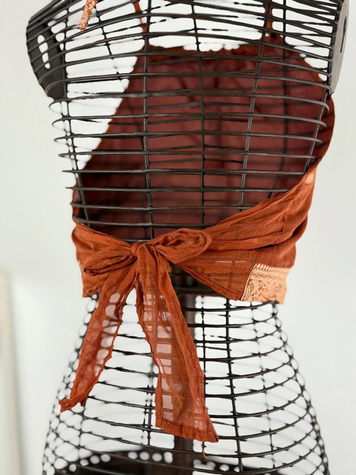 Y2K Cropped Bandana Vest Boho Style Medium