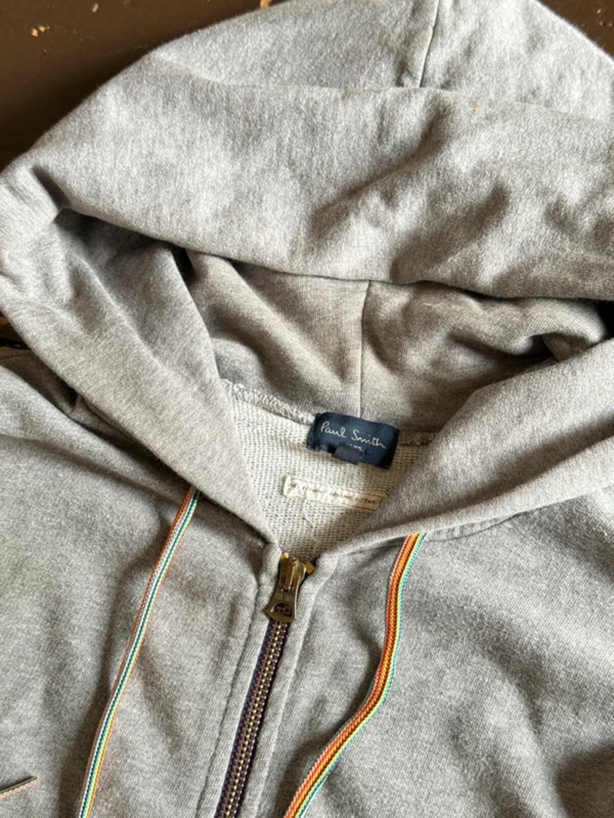Paul Smith Zebra Hoodie Medium Rainbow Stripe Lace