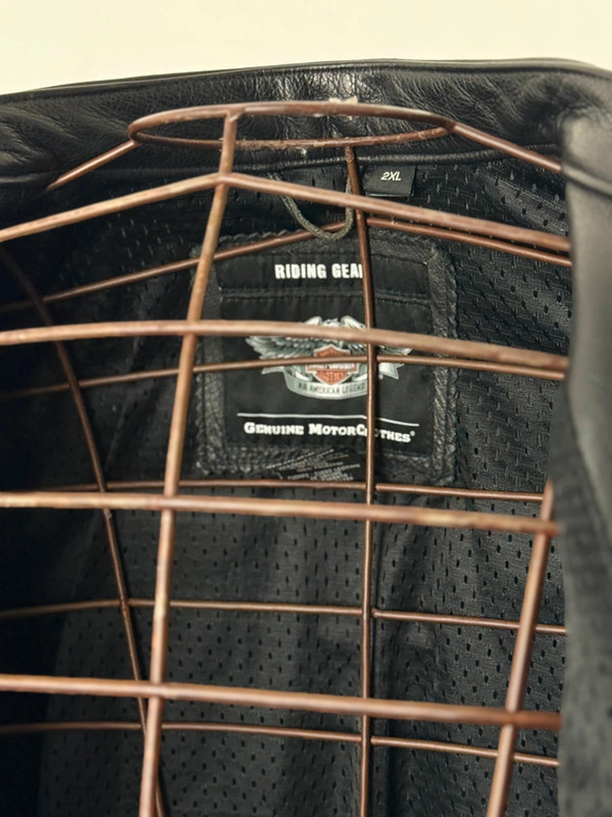 Harley Davidson Leather Biker Jacket XXL