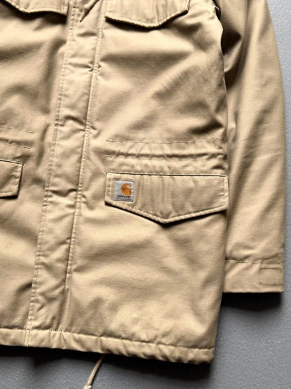 Carhartt Beige Parka Small