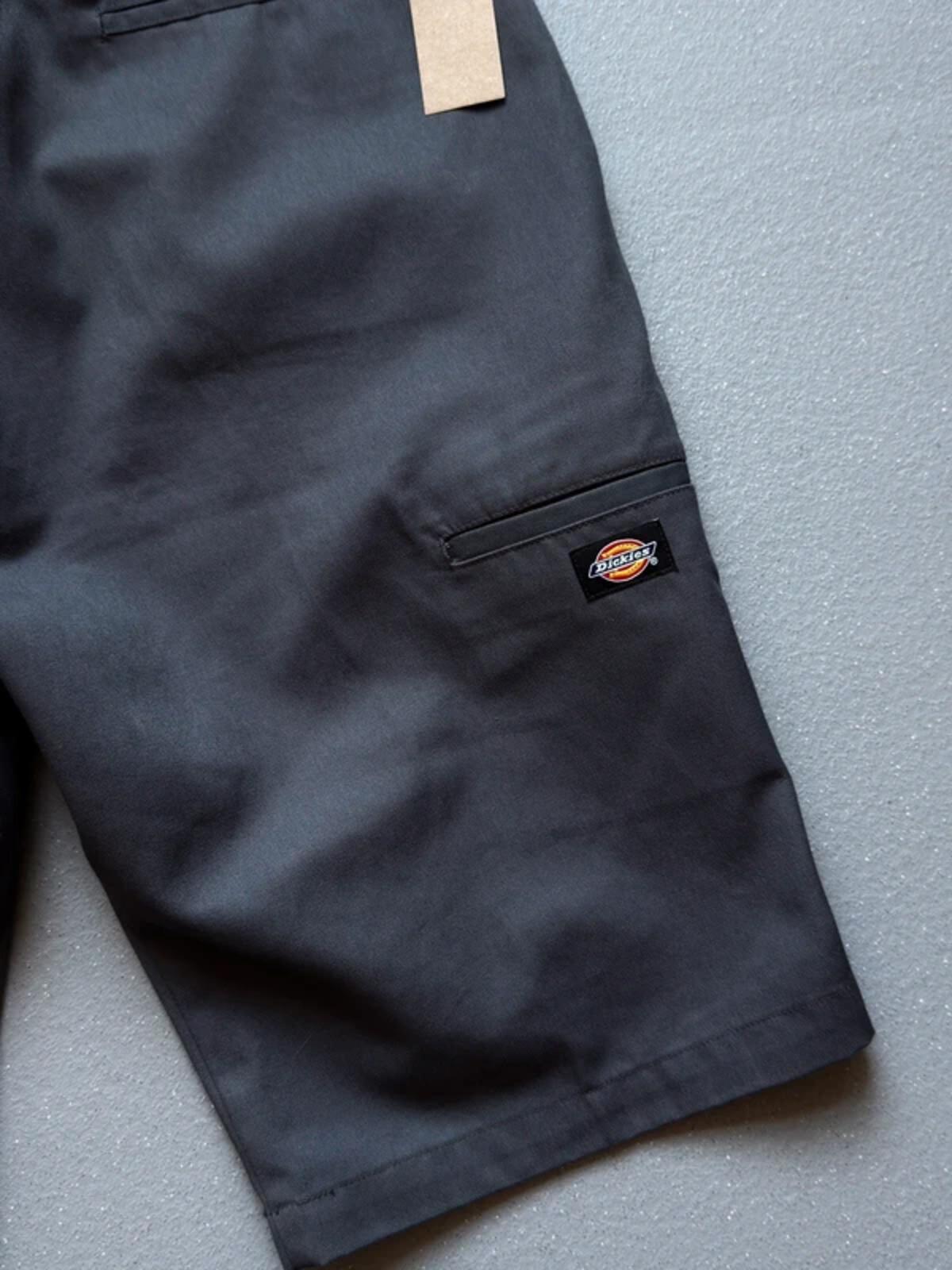 Dickies Grey Skater Chino Shorts 38”