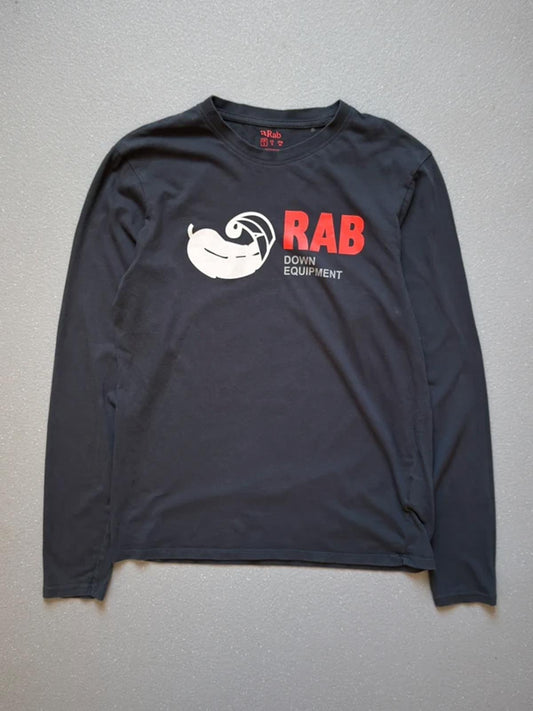 Rab Long Sleeve T Shirt Small Mens Navy