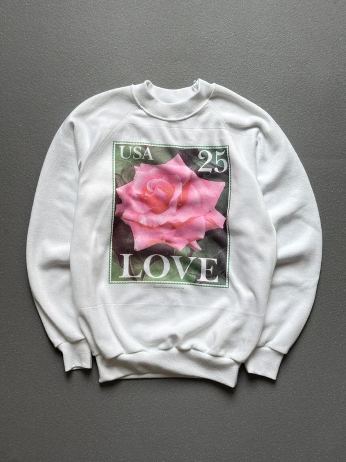 80s US Postal Service Stamp Sweatshirt Medium