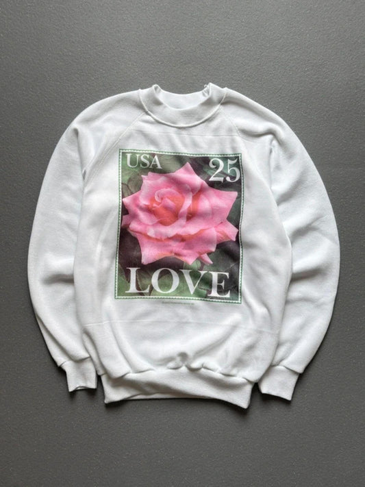 80s US Postal Service Stamp Sweatshirt Medium