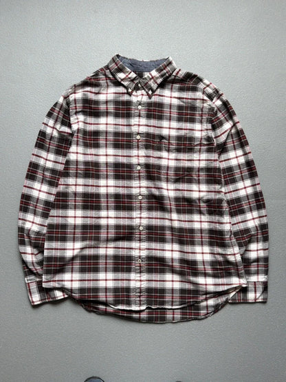 American Eagle Check Oxford Shirt XXL Ivy League