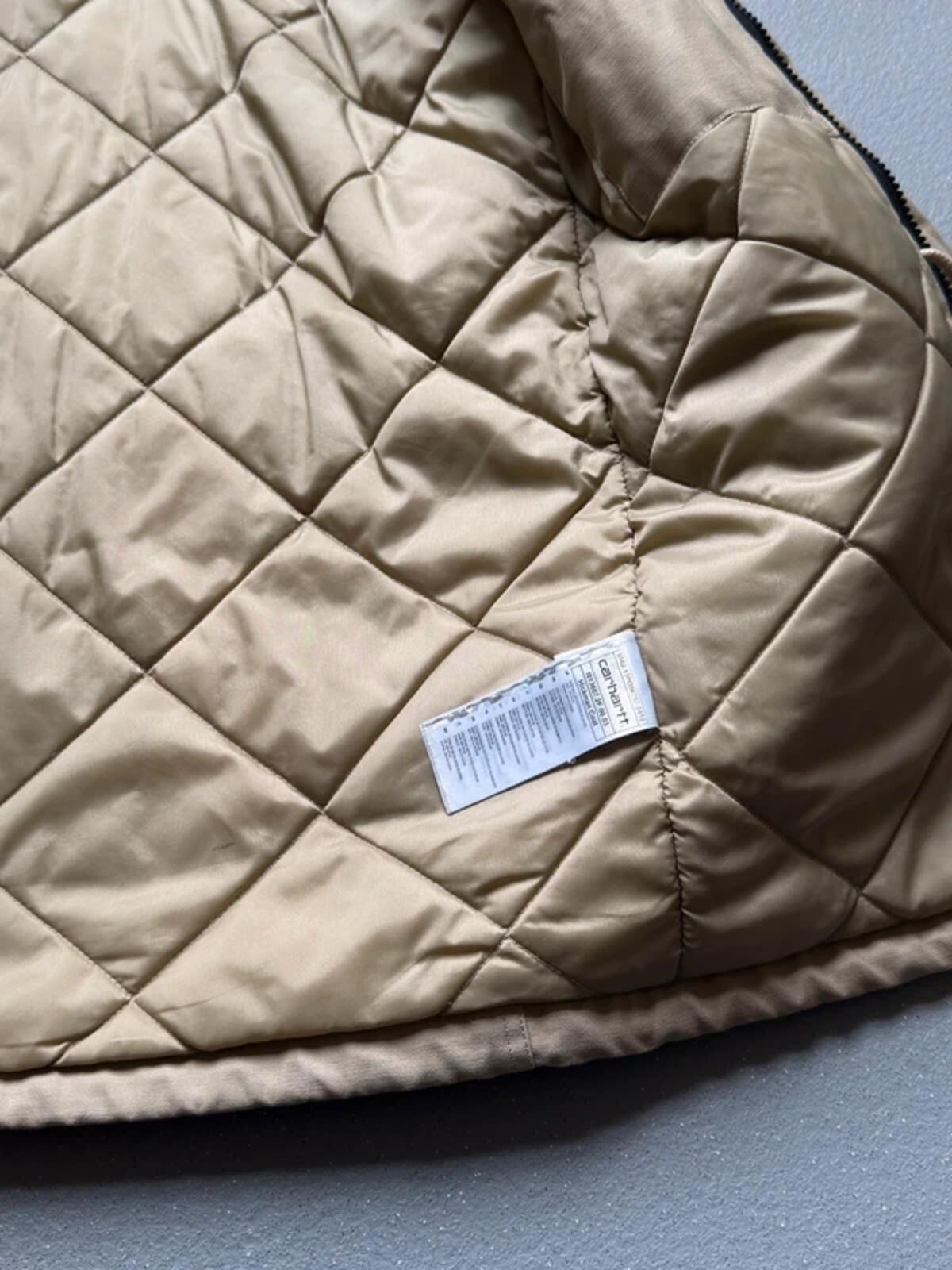 Carhartt Beige Parka Small