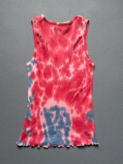 Y2K Ribbed Sequin Vest Top Medium