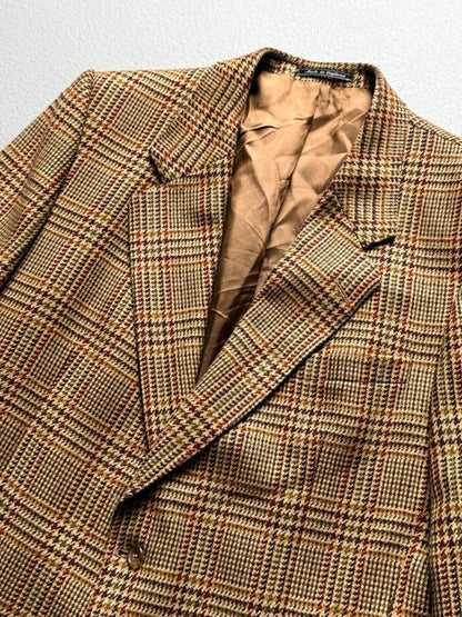 Cashmere Vintage Tweed Jacket 46” Made in England