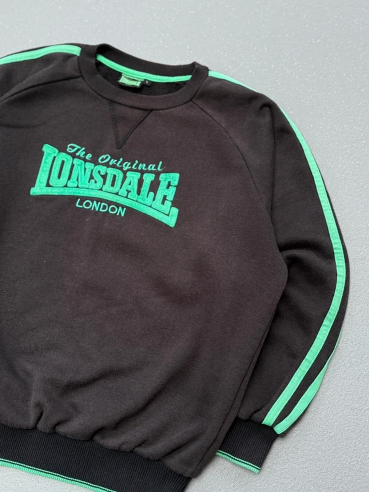 Lonsdale Y2K Spellout Sweatshirt Large