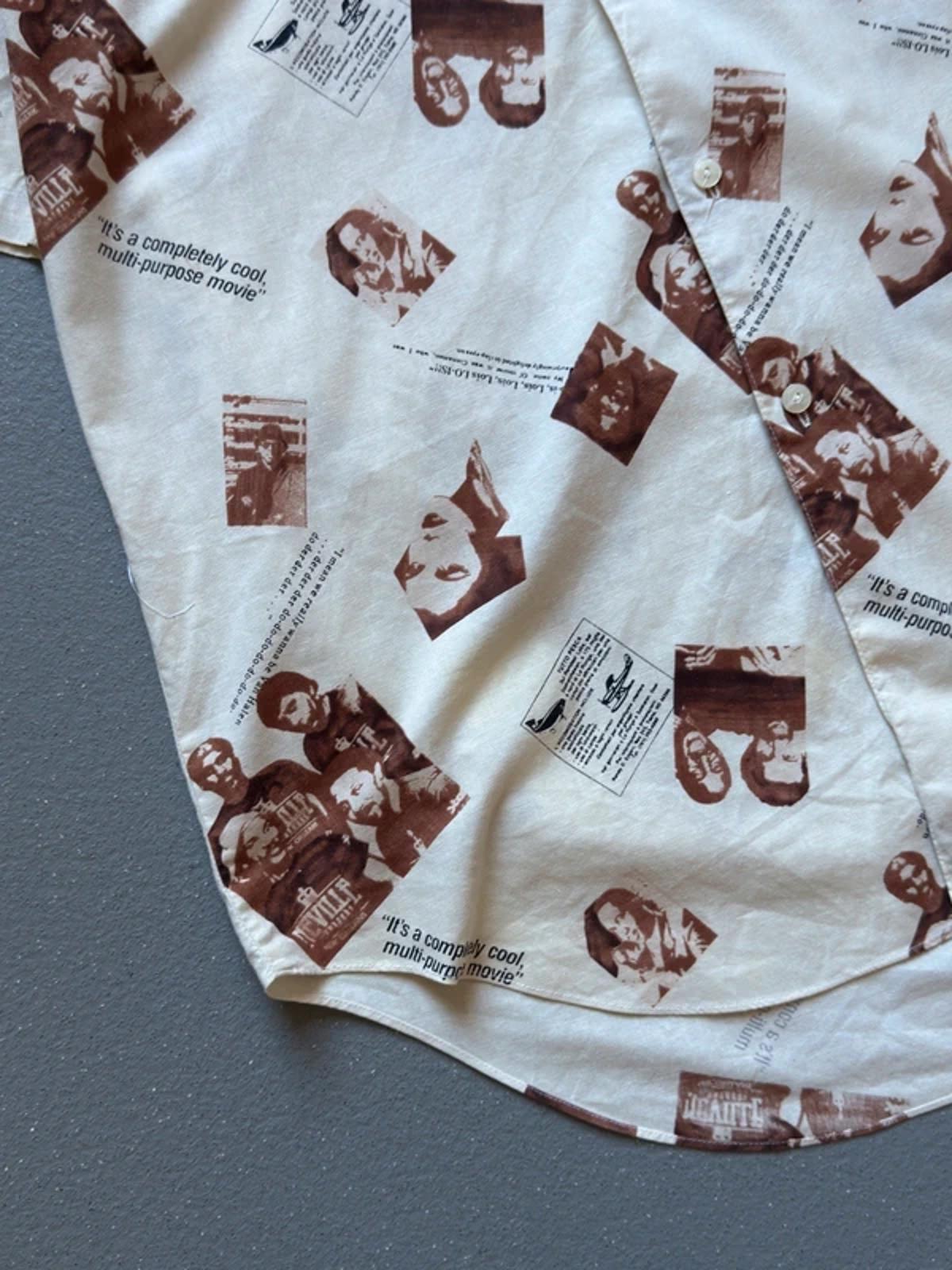 Vintage 80s Photo Print Shirt XL