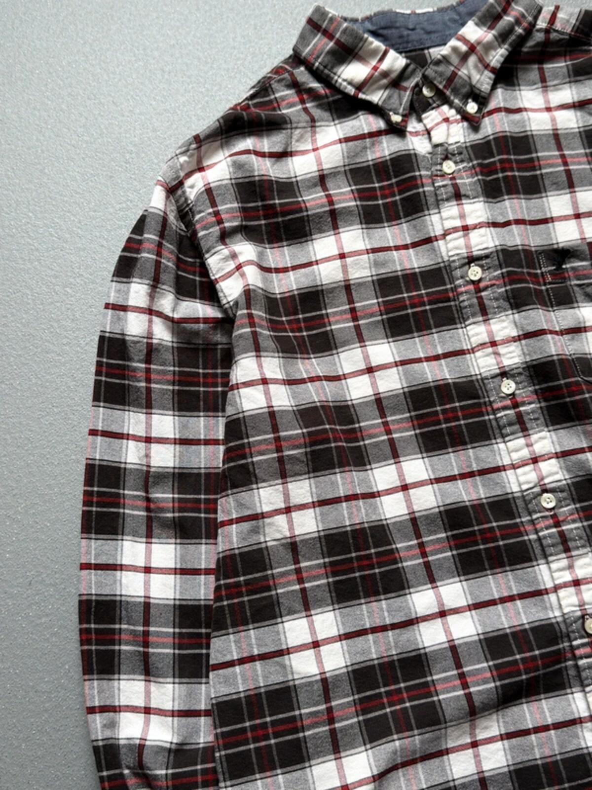 American Eagle Check Oxford Shirt XXL Ivy League
