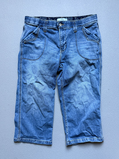 Y2K Levi's & Lee Denim Capris x 30 [Grade A, Laundered)
