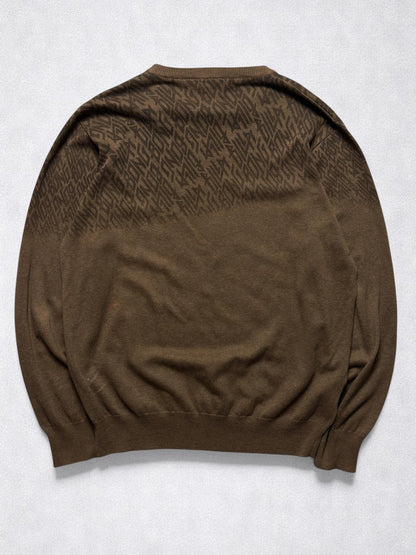 Billabong Jumper Y2K Mens Large Brown