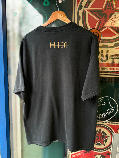 HIM 2005 Vintage Band T Shirt XL